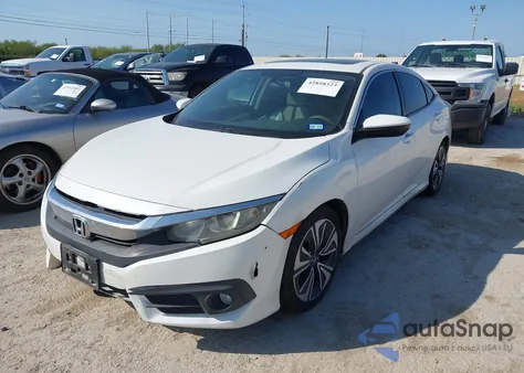 2016 Honda Civic Ex-T из США, поврежденный, VIN 19XFC1F32GE024195